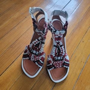 Chloe braided leather sandals